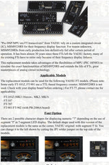 Yaesu MSM9520RS Display IC replacement kit